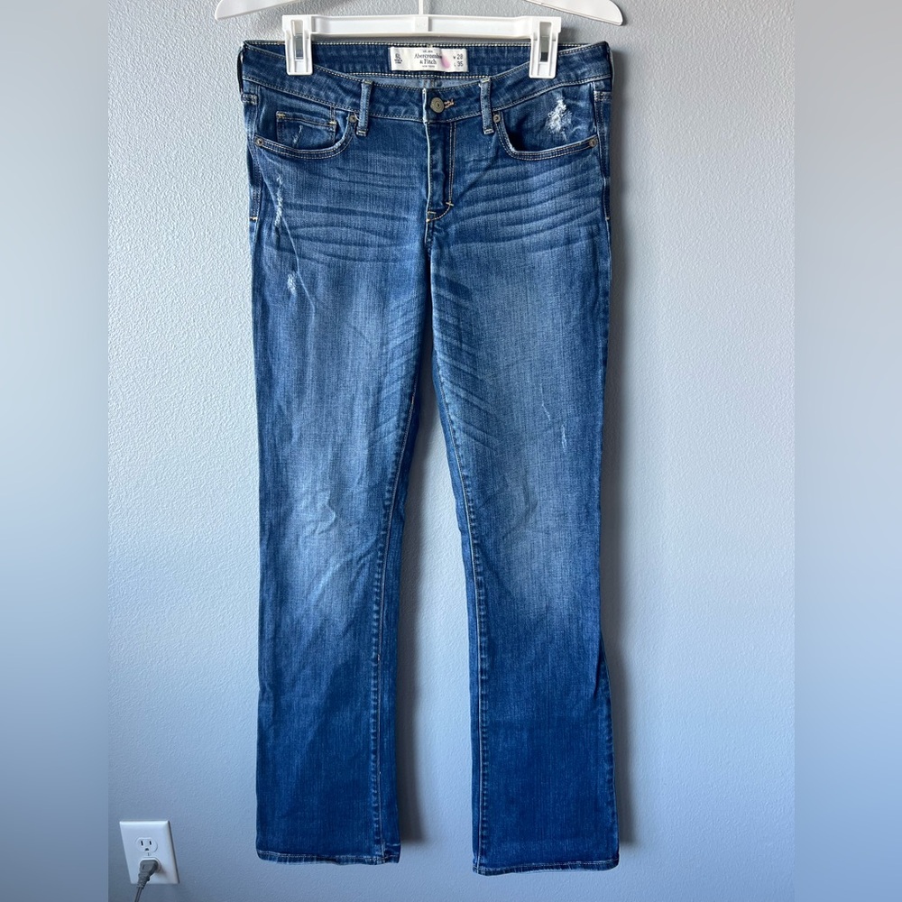 Abercrombie & Fitch blue The A&F Boot cut jeans Women’s sz 6 Long
